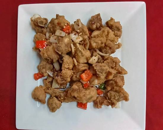 6. Salt & Pepper Ribs (椒鹽乾骨) (辣)